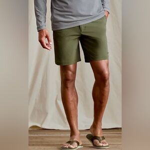 Orvis Shorts Men’s Jackson Quick Dry Flat Front-NWOT-Olive Green-Size 38